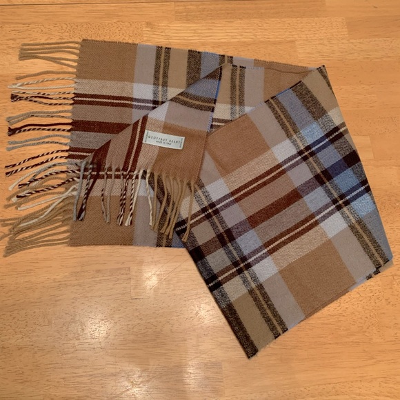 Geoffrey Beene made in Italy men’s scarf - Picture 1 of 2